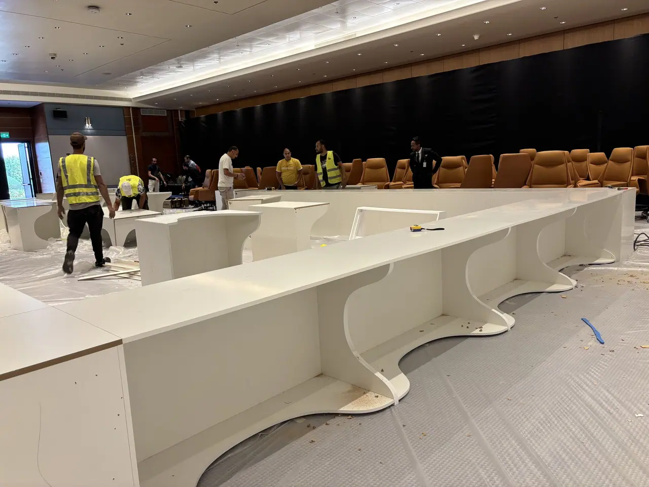 Sectoral Strategic Workshop — Environment, Water & Agriculture — Overnight build-up of the custom tables